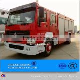 12-15ton large volume water tanker/tender fire truck water foam fire truck --two or more doors opened on both side