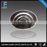 Custom Promotional Outdoor Black Acrylic Chrome Badge thumbnail-1