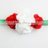 Latest Burned Satin Flower Headband For Kids,Top Stretch Headband For Girls Quality Choice thumbnail-4