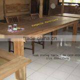Recycled Teak Dining Table