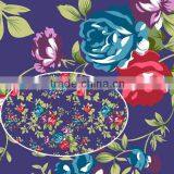 Polyester Printed Microfiber Fabric With Pigment