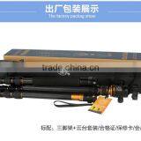 Q476 Quality Assurance DSLR Camera Tripod , Carbon Fiber Tripod Stand With Twist Lock and Ball Head thumbnail-6