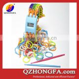 crazy rainbow color loom watch wholesale