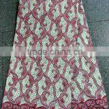 High Quality African Lace Cotton Lace Swiss Lace Voile Lace Fabric thumbnail-1