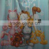 Cartoon Design Flat Screen Printed Fabric 100% Polyester