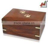 Super Quality Wooden Pet Urn Box For Sale HCGB8125 thumbnail-4