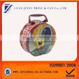 Cute SpongeBob SquarePants Metal Handbag With a PVC Window and a Flick-lock