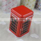 2015 Wholesale Rectangular Shaped Metal Tea Tin Box