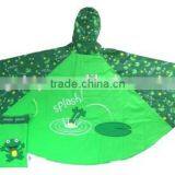 PVC Rain Jacket Raincoat Kid Rain Poncho