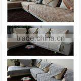 Satin Polyester Fabric Sembroidery Sofa Cover thumbnail-4