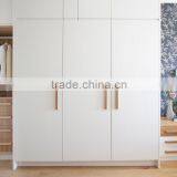 High-quality Bedroom Wooden Clothes Wardrobe With 3-4 White High Gloss Doors Quality Choice thumbnail-2