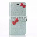Nice Design Hello Kitty Wallet Leather Case For IPhone 5/5s thumbnail-2