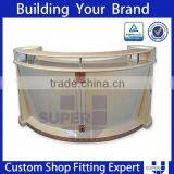 Stainless Steel Reception Desk,gift Card Display Rack,table Top Display Rack