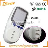 Newest High Quality 230V Plug-in Energy Meter socket, socket with power meter                        
                                                                                Supplier's Choice