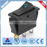 KCD-3 3pin Switches Rocker Switch T85 With Green Light thumbnail-1