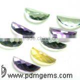 Multi Gemstones Watermelon Slice Cut Faceted Lot For Finger Rings From Manufacturer thumbnail-1