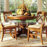 Mesas y sillas americanas Muebles de comedor silla de comedor de madera de alta calidad mesa de comedor2015 en venta SALE KING