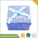 Paper Cardboard Square Ring Earring Jewelry Gift Boxes thumbnail-3