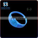 2016 Custom New Products PVC Sound Activated LED Flashing Concert Logo Bracelet,led Bracelet thumbnail-6