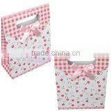 Pink Color Paper Small Size Bag With Bowknot for Wedding Supply thumbnail-1