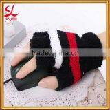 Winter Warmer Usb Heated Gloves Fingerless Fleece Knitted Gloves Fancy Dresses For Girls thumbnail-2
