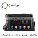 Ownice Quad Core Android 4.4 Car DVD GPS for Ssangyong Actyon Kyron Support OBD DVR TPMS 1024*600