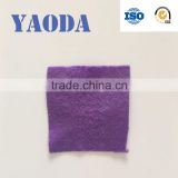 purple solid chemical polyester staple fiber 100% recycled polyester staple fiber