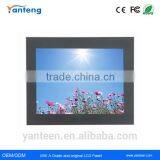 Front Panel IP65 Sunlight Readable17inch Embedded Lcd Monitor for Outdoor Kiosk