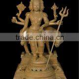 Dattatreya Statue With Cow & Dogs thumbnail-1