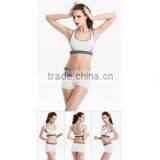 Quick-dry Sports Bra Set Shakeproof Ladies Running Fitness Vest Wireless Running Bra Yoga Sport Bra Sexy Womens Tracksuits Set thumbnail-4