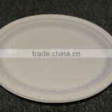 Biodegradable Oval Plate