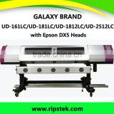 Large format GALAXY 2.5meter UD-2512LC Eco solvent printer(1440dpi ,High quality)