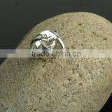 Wholesale Personalized Moon And Star Finger Ring thumbnail-4