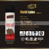 AEROPAK Anti rust lubricant oil spray