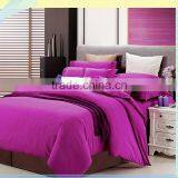 OEM Wholesale red cotton commercial hotel bedding duvet cover set,cheap hotel bed linen,flat sheet