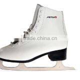 Best Sales Classic High-end White Ice Skates Figure Skates Manufacture Synthetic Leather thumbnail-1