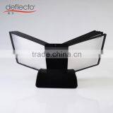 Menu Holder/menu Stand/menu Book With 10 Flips Black thumbnail-4
