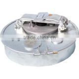16 inch Carbon Steel clamped manhole cover for tank