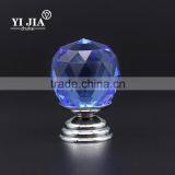 Boutique Furniture Light Blue Color Crystal Cabinet Knobs