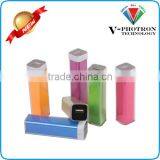 2600mah Battery Power Bank With Lipstick Shape