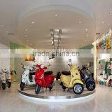 Power Tools Wall Wooden Display Stand, Motorcycle Helmet Rack Display Shelves thumbnail-6