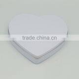 Silver Heart Shape Coffee Box,color Printed,coffee Tin Box
