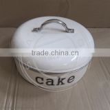 Special Galvanized steel Cake storage jar