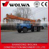 Small 12 Ton u Jib Boom Pointed Truck Crane thumbnail-2