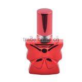 Mini Screw Aluminum Atomizer Glass Spray Bottles Empty Butterfly Shaped Gel Colored Perfume Glass Bottle With Aluminum Cap thumbnail-3