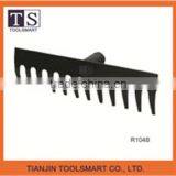 garden landscape leaf rake