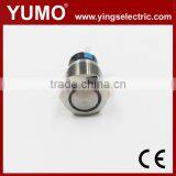 LA19 Series IP65 5 Pin Terminal 5A/250VAC Stainless Metal Push Button Connector Metal Push Button Insert Shell thumbnail-3