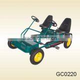 Pb-free and UV Resistant Powder Coating Surface Two Seats go Kart thumbnail-1