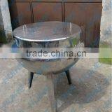 Steam Heating Milk Jacketed Cooking Pot/kettle/vessel