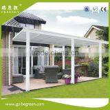 Outdoor Easy Fixed Solid Polycarbonate Gazebo Shed for Balcony Terrace thumbnail-1